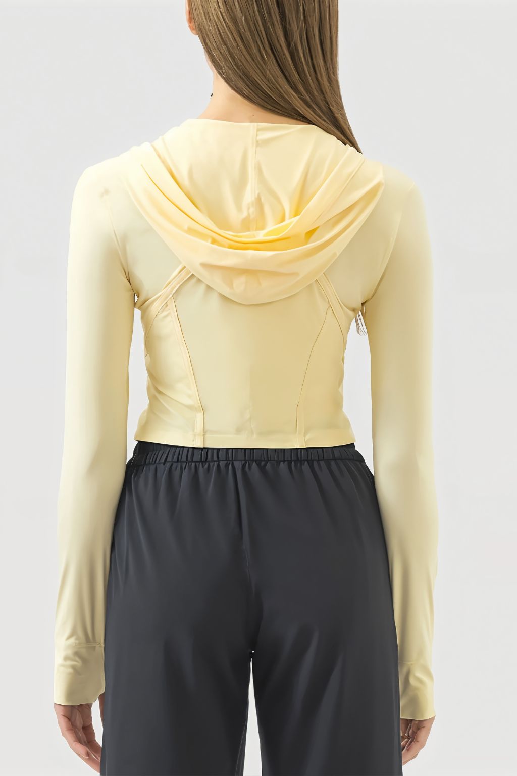 Millennia Crop Top Hoodie