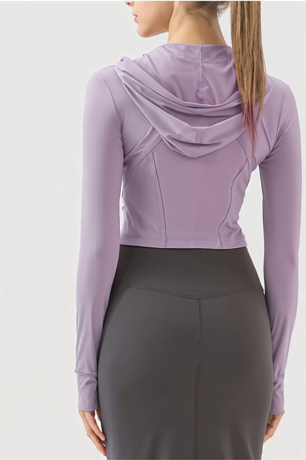 Millennia Crop Top Hoodie